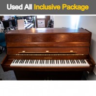 Used Woodchester Polished Mahogany 108 Upright Piano - All Inclusive Premium Package (SN:07116) Used Woodchester Polished Mahogany 108 Upright Piano - All Inclusive Premium Package (SN:07116)